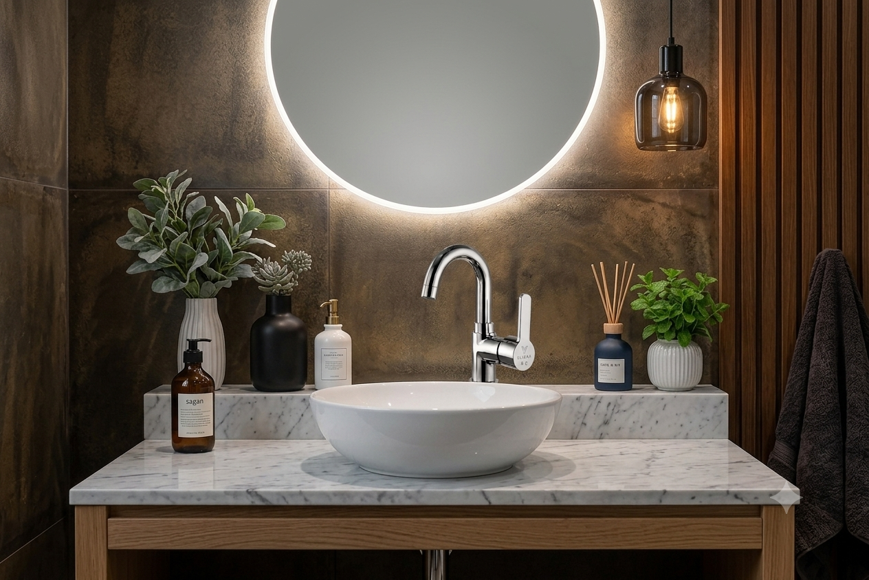 ELVORA SENA BANYO LAVABO BATARYASI