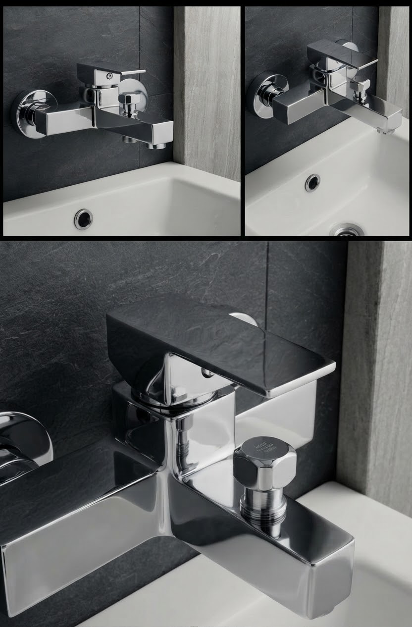 ELVORA PREMIUM KALİTEDE KARE BANYO BATARYASI